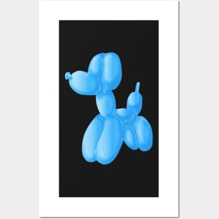 Blue Doggy Posters and Art